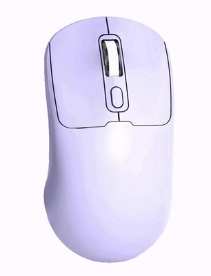 Беспроводная мышь, Bluetooth 5.2 + 2,4G, Перезаряжаемая, Бесшумная, 3-уровневая регулировка DPI, Легкая, Энергосберегающая, Эргономичный дизайн, Подходит для