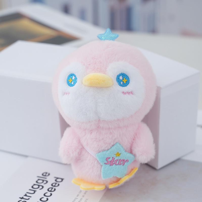 Cute Starry Penguin Plush Toy Keychain Perfect For Backpacks And Handbags