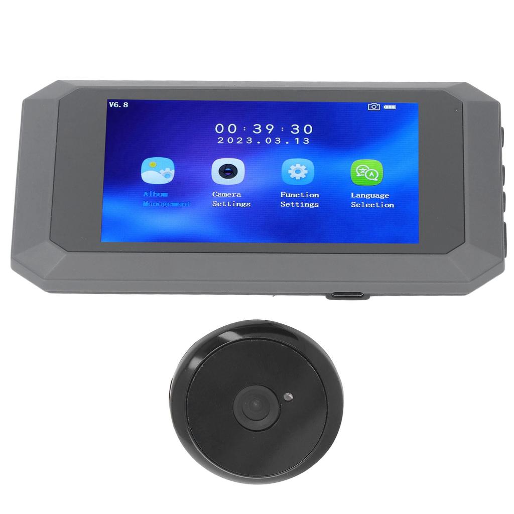 Видеодомофон 1080P 2MP 135 градусов обзор ИК ночное видение камера глазок с экраном 3,97 дюйма