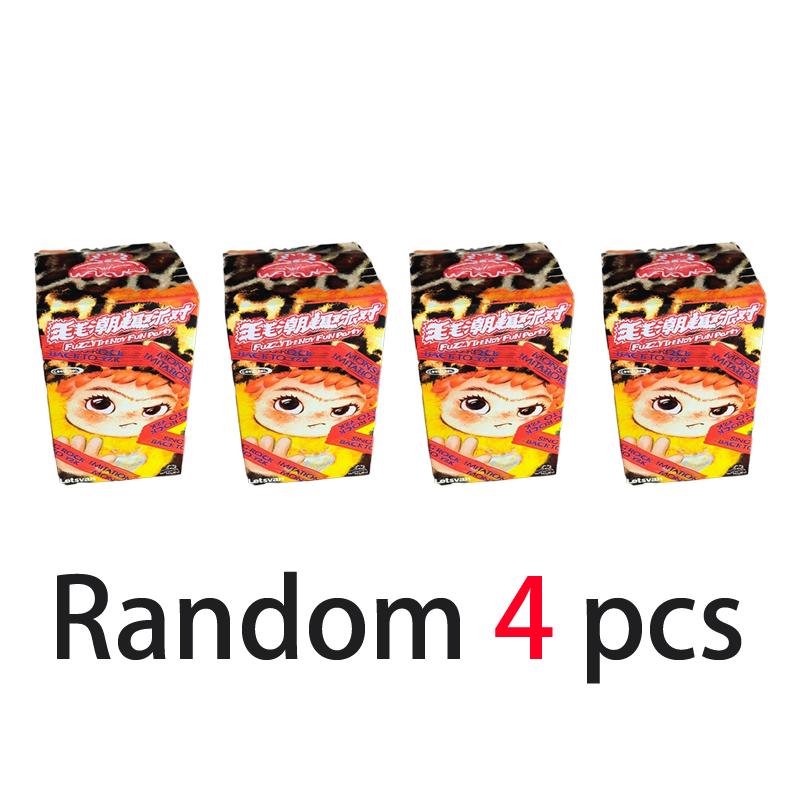 Вакуку Пушистый Трендовый Веселый Вечеринка Слепая Коробка Милая Фигурка Вакуку Мистическая Коробка Милая Кукла Брелок для Сумки Кукла-Сюрприз Подарки Игрушки