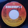 7inch Record JOHNNY DUNCAN - Sweet Country Woman / The Look In B 445818 Columbia Canada Pop Used