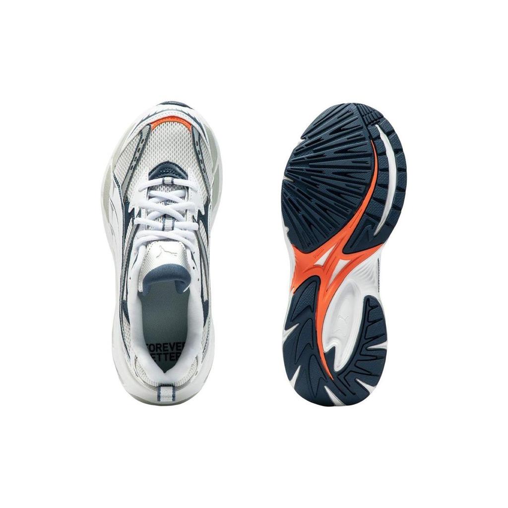 Puma Morphic Feather Grey Inky Blue Unisex Sneakers 392724-02