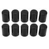 10Pcs Silicone Blanking Cap Universal Intake Vacuum Hose Tube End Bung Plug Inner Diameter 14mm Black