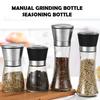 10 ШТ. Мельница из нержавеющей стали для перца/соли/специй, кухонные принадлежности, специи, стеклянная емкость для хранения, мельница для перца, кухонные гаджеты, инструменты