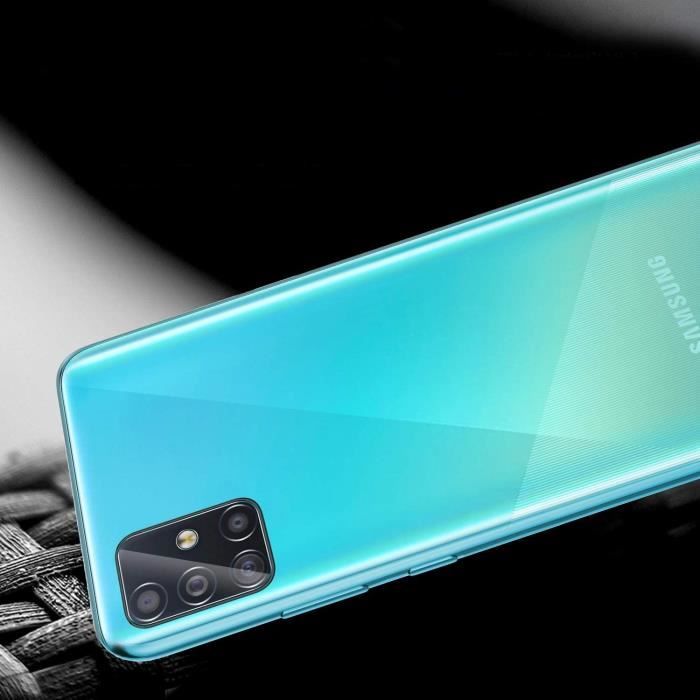 Protection Caméra pour Samsung Galaxy A51 [Lot de 2] Verre Trempe Lentille Appareil Photo Arrière Film Protection Phonillico®
