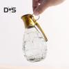 Графин для виски 120 мл, маленькая стеклянная бутылка для виски для бурбона, бренди, ликера, рома, прозрачного напитка, подарок для мужчины, папы, мужа