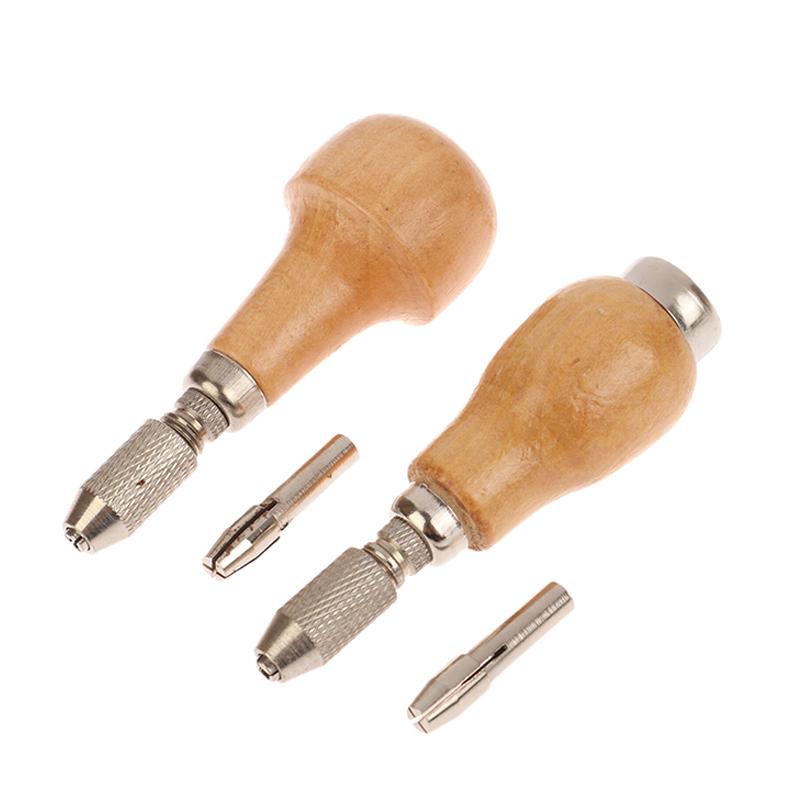 Инструменты для самодельных ювелирных изделий, тиски для ювелирных изделий, деревянная ручка с 2 патронами, набор инструментов для сверления и намотки проволоки