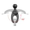 360 Degree Adjustable Rotation Phone Brackets Adhesive Base 17mm Ball Joint Adapter For Handfree Video Calls