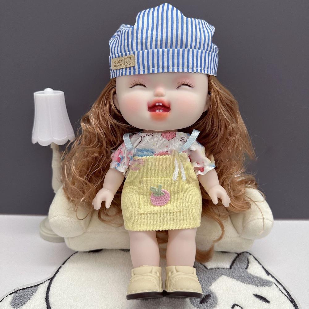 28cm Doll 28cm Doll Clothes Doll Accessories Doll Rompers Set Cute Doll Strap Dress Set Sweet Girl