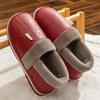 Winter Men's & Women's Warm Slippers House Non-Slip Soft Shoes Home Indoor Fleece Slippers