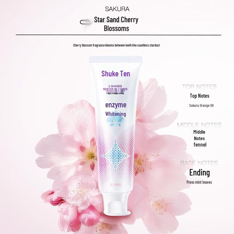 Saky Enzyme Whitening Toothpaste Twin Pack