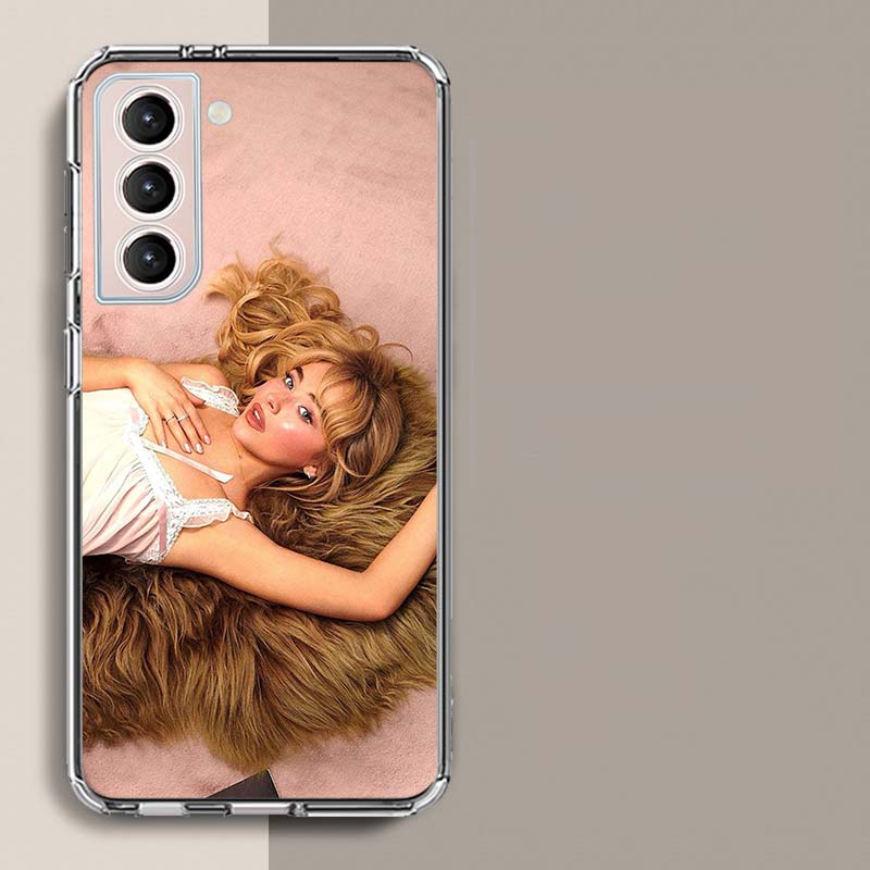 Чехол для телефона Singer S-Sabrina C-Carpenter для Samsung A16 A26 A36 A56 A17 A15 A25 A35 A55 A14 A24 A34 A54 A04S A05S Galaxy Note 20