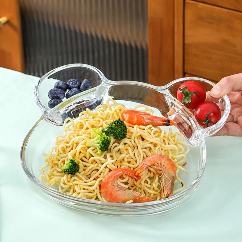Creative Bear Shaped Spice Plates Seashell Shape Dumplings Bowl Serving Tray Dipping Sauce Salad Fruit Plate Kitchen Tableware