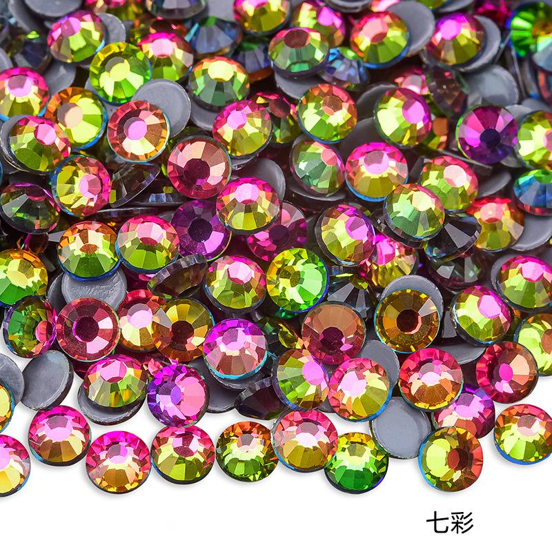 Имитация австрийского горячего алмазного маникюра Стеклянное плоскодонное сверло Клей для страз Аксессуары для одежды своими руками Термоплавкий клей для нижнего сверла