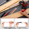 8 pack 2.8mm Mechanical Carpenter Pencils with 48 Refills, Construction Pencils with Built-in Sharpener, Long Nib Deep Hole Marker, Heavy Duty