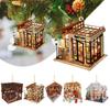 New Bookcase Creative Pendant Christmas Tree Car Decorations Acrylic Pendant Pendant