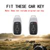 Styling Mouldings Car Remote Key Case Cover Shell Fob For Mercedes Benz A C E S G Class GLC CLE CLA GLB GLS W177 W205 W213 W222