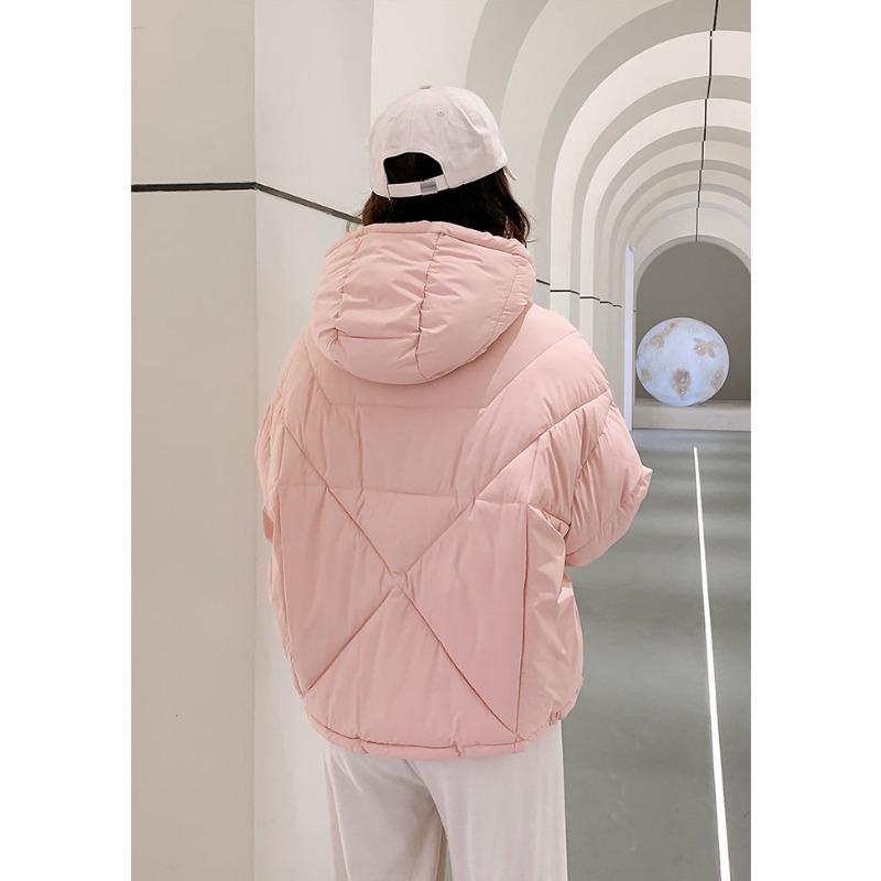 Korean Style Winter Short Padded Coat Women Loose Thickened Trendy Jacket
