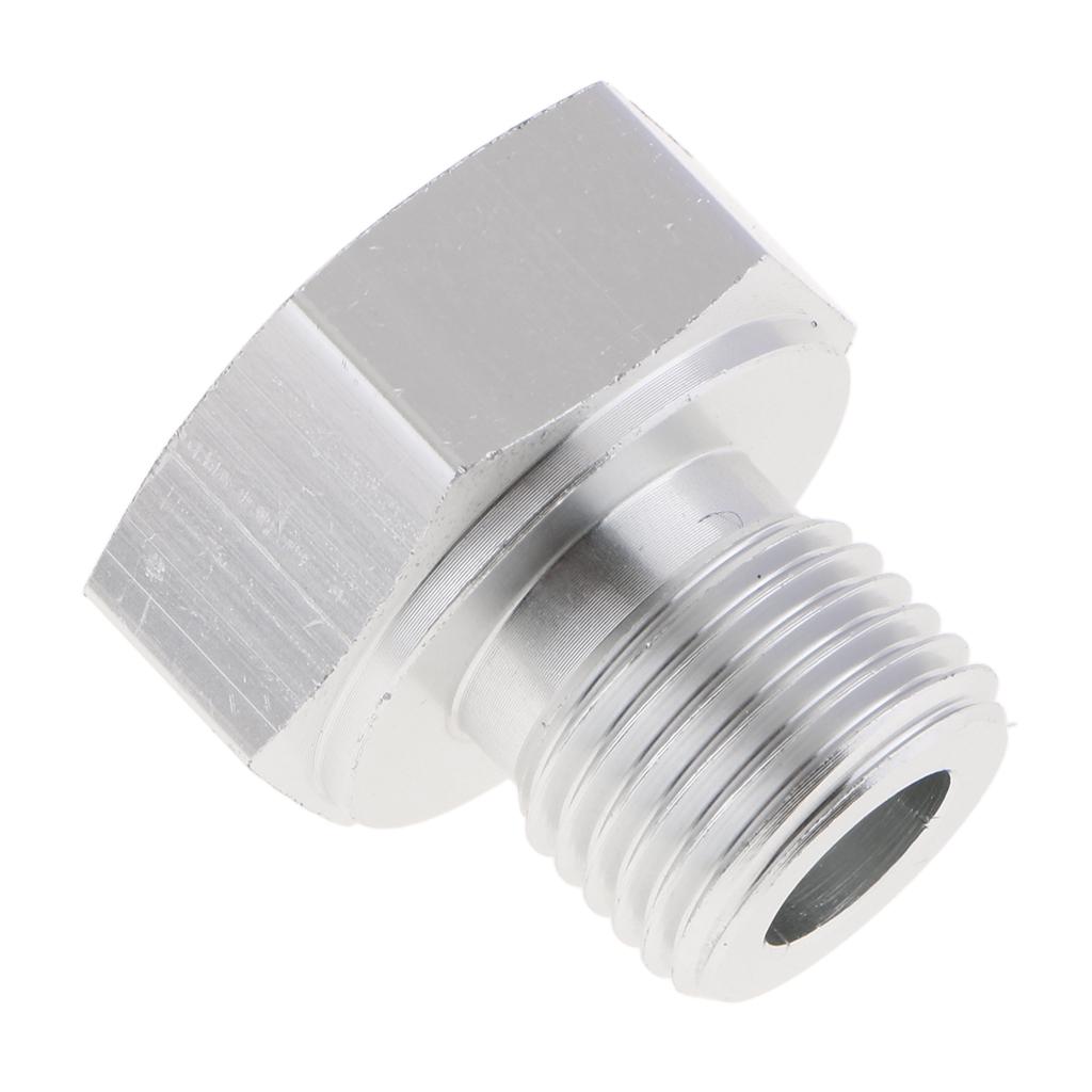 Engine Oil Pressure Sensor Adapter Aluminum Oil Sensor Connector for LS Series Oil Tray Crankcase and Fan Replacement
