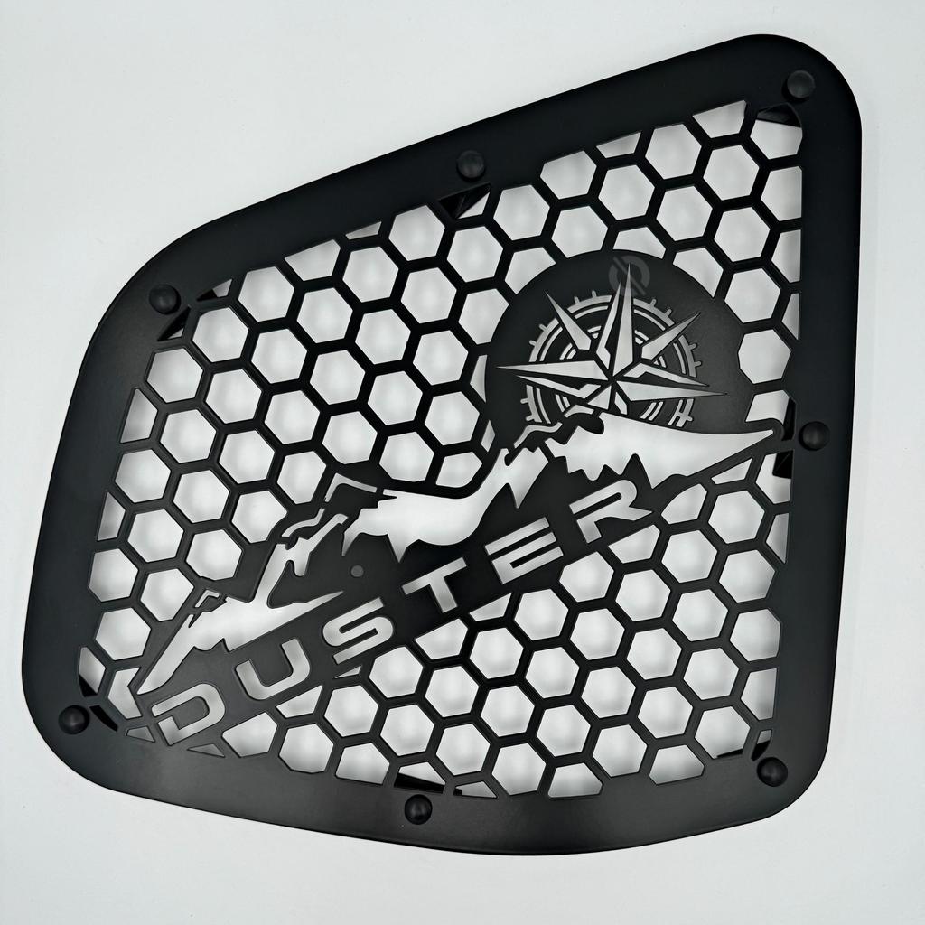 Для Dacia Duster I Metal Window Kit Exterior Accessories для Duster 2 шт. Black Window Cover 2010-2017 Years Off Road Accessories