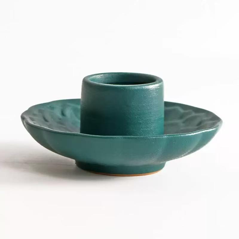 Ceramic Incense Burner Bowl Sage Holder Smudge Dish  Palo Santo Tray  Candle Stand  Aromatherapy Decor Energy Cleansing Tool