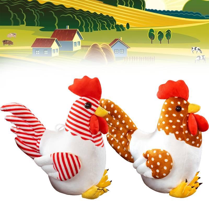 Плюшевый петушок для любителей животных