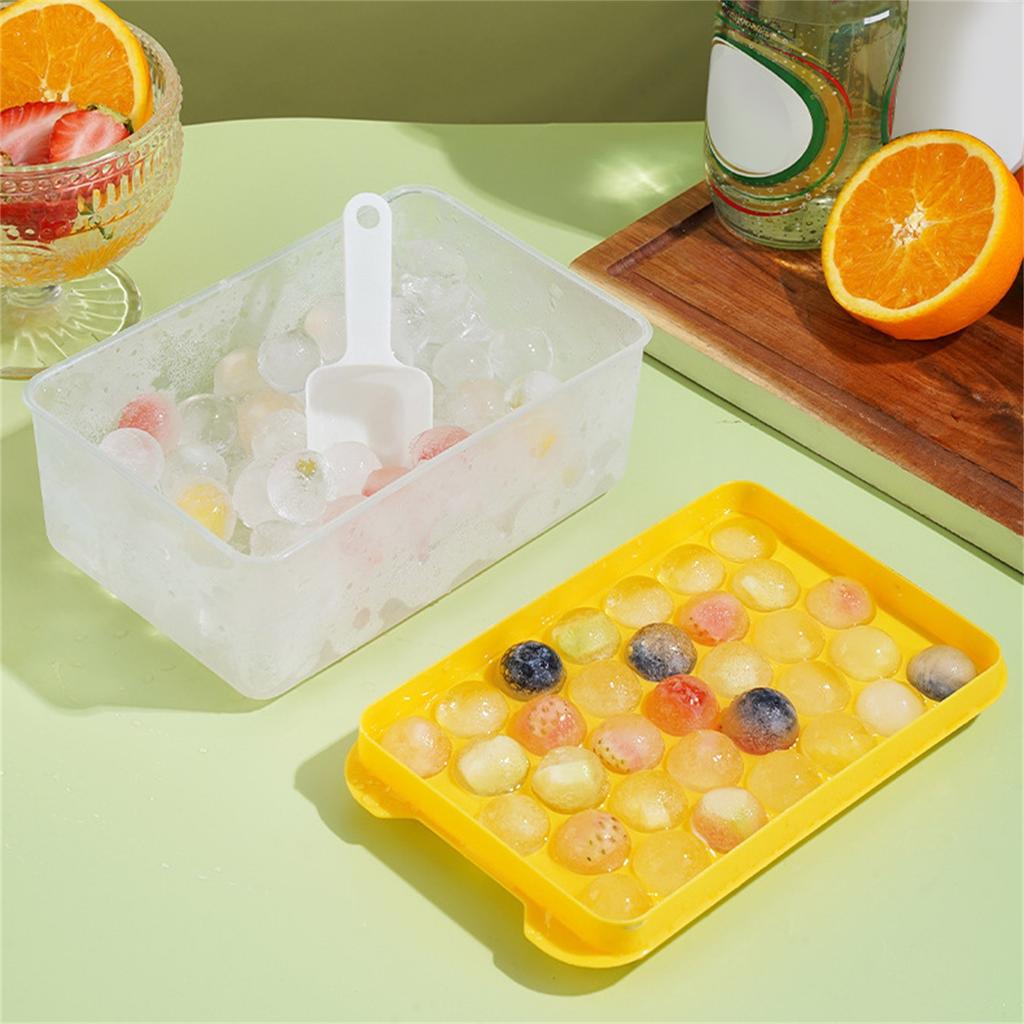 Ice-Mold Trays Cute Cartoon Ice-Mold Easy-Release Stackable Ice-