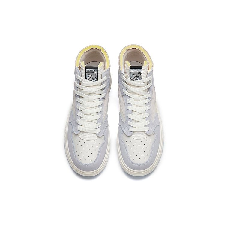 Anta Street Play противоскользящие амортизирующие высокие кроссовки мужские кроссовки сине-серые 112218052-3