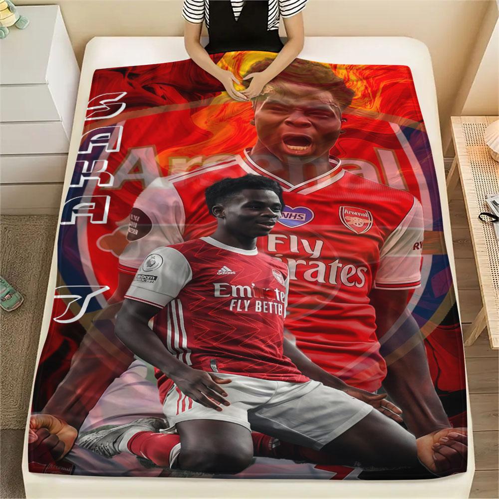 Bukayo Saka Legend Blanket, High quality Comfortable for All Seasons, Home Decor, Warmth and Comfort