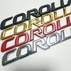 FAJC5 3D Metal Toyota Corolla Emblem Badge For Toyota Corolla Cross Rear Trunk logo Car Stickers Accessory