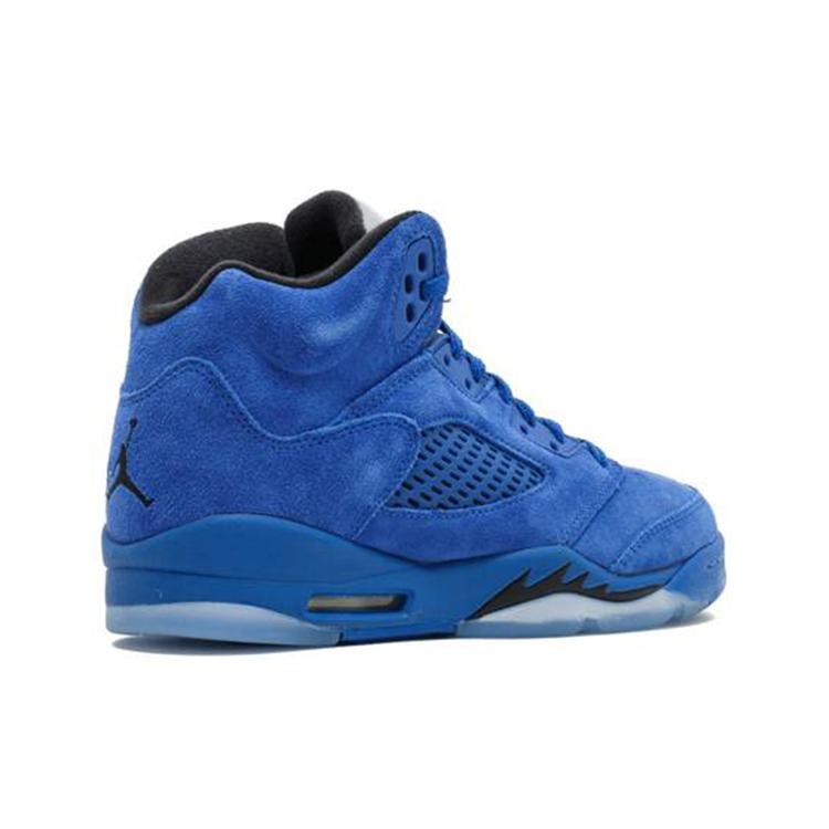 Jordan 5 Ретро Синяя Замша GS 440888-401