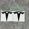 100% Оригинальный металлический логотип-эмблема Tesla Model 3/Y - Комплект для замены на передний или задний багажник, Декоративные элементы кузова, Аксессуар для автомобиля