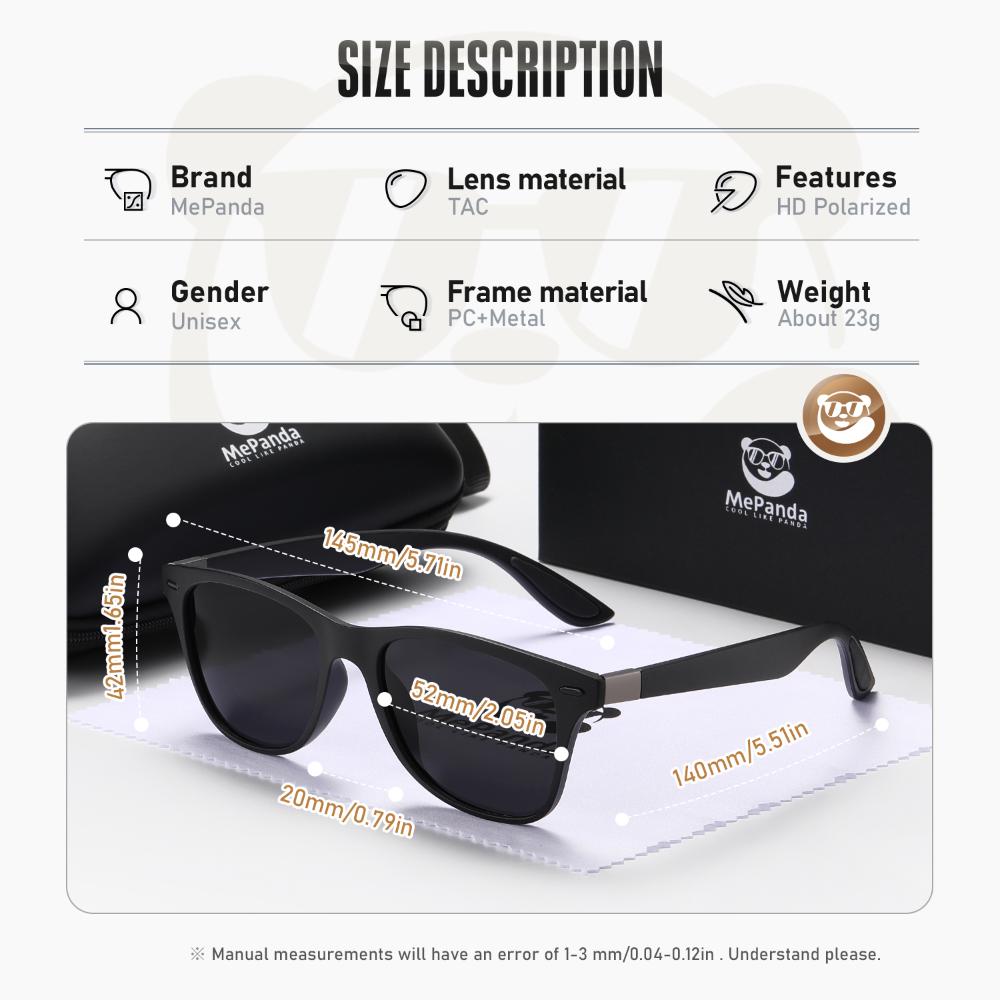 Поляризованные повседневные солнцезащитные очки для вождения унисекс MePanda, UV400