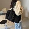 New Korean Version of Large-capacity Travel Bag Simple Casual Shoulder Handbag Trendy Cool Going Out Commuter Backpack Women