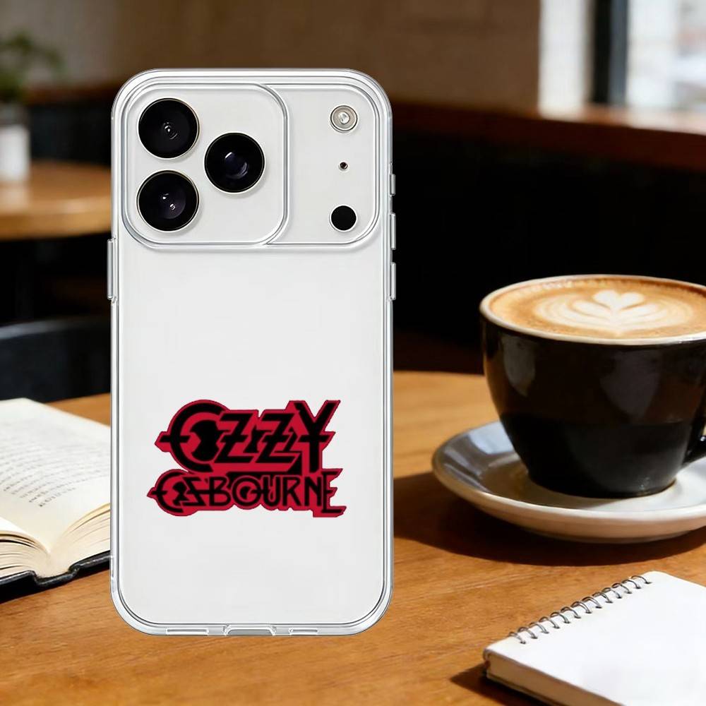 Чехол для телефона Osbourne Rock Singer O-Ozzy для iPhone 17 16 15 14 13 12 11 Mini Pro Max Plus Прозрачный чехол