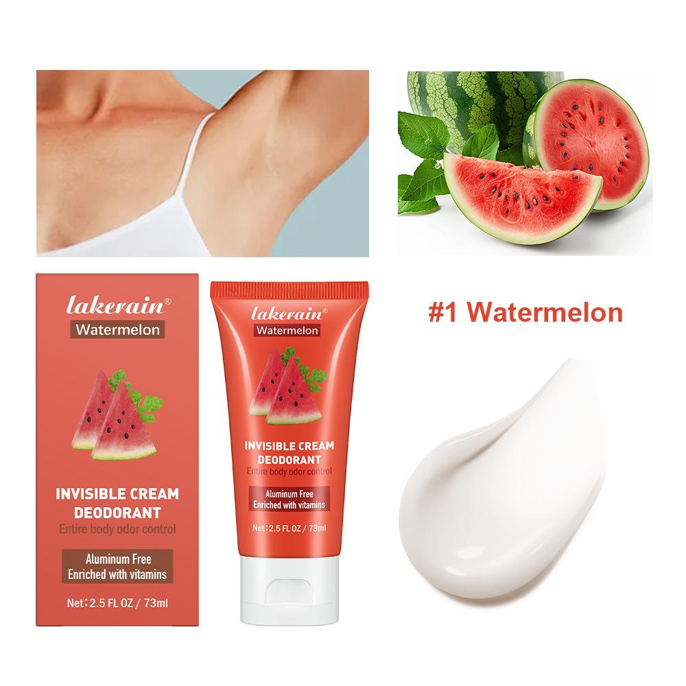 6 Types Of Fruit Flavored Women's Deodorant Cream Suitable For Refreshing Skin Under The Body And Armpits, Enjoying The Summer