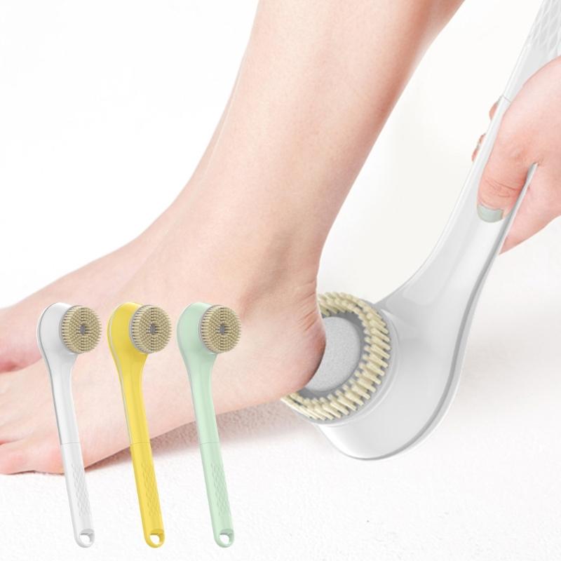Effortless Shower Brush Electric Body Scrubbing Brush Long Handle Back Brushes Electric Washing Brush Suitable for Women