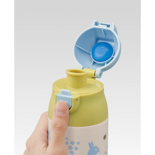 Skater Insulated Stainless Steel Bottle for Formula Preparation, 500ml, Lightweight and Portable, Totoro Forest Design, SMIB5-A
