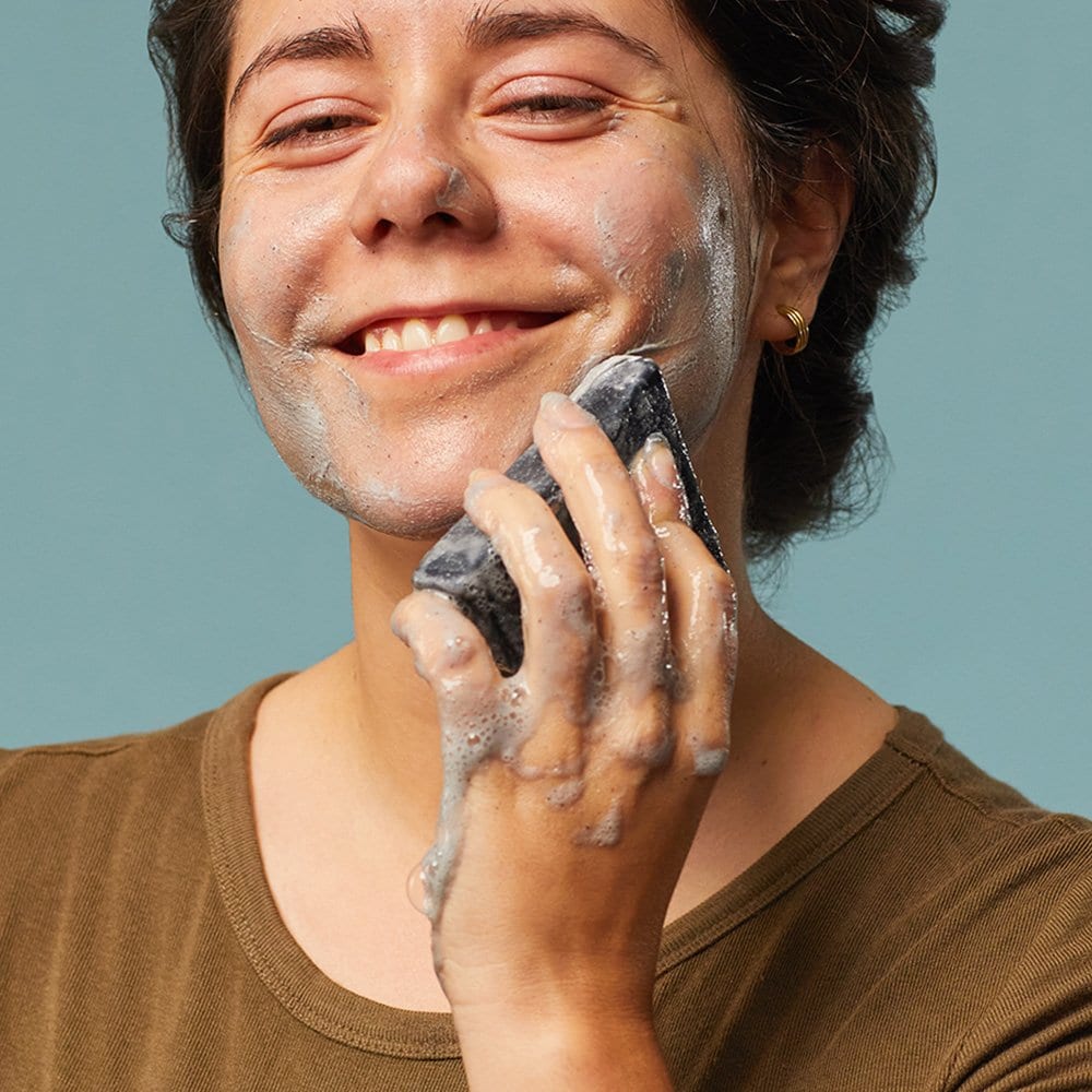 Древесный уголь 100 г - мыло для лица/мыло для умывания