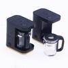 1:12 Scale Coffee Machine Coffee Maker Rotend-Play Kid Cookware Kitchen Realistic Double Houses Cooking Cookware