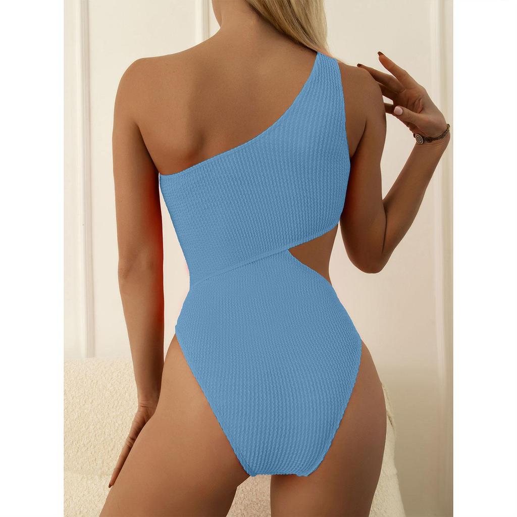 Bikini Women's Summer Sexy One Piece Swimsuit One Shoulder Women's Beachwear
