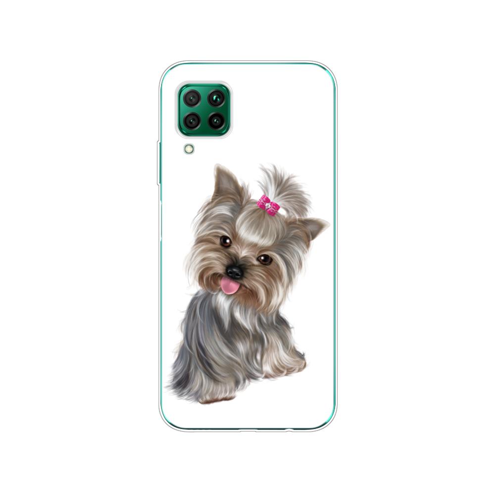 Чехол для huawei p40 lite E p40 pro P smart 2020, чехол для huawei Y5P Y6P Y7P Y8P Y6S Y9S NOVA 5T йоркширский терьер, щенок