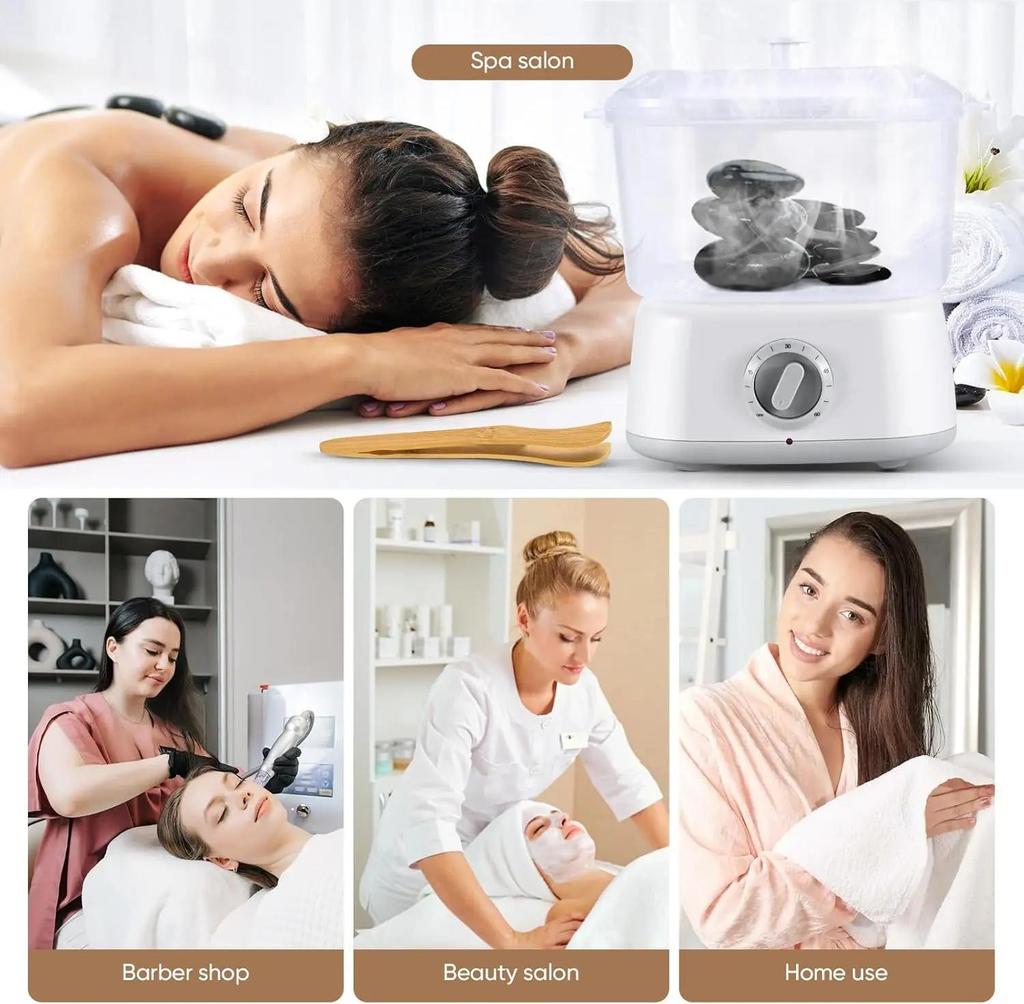 Профессиональный полотенцесушитель, парогенератор для спа-салона, быстрый нагрев до 202°F, влажный теплый полотенцесушитель для лица, парикмахерская