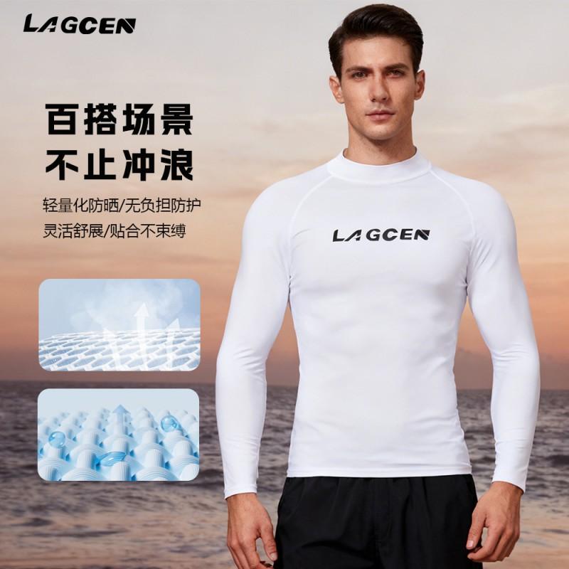 Мужской комплект с длинным рукавом для защиты от солнца (rash guard) с полным покрытием, костюм для дайвинга с УФ-защитой, для серфинга, снорклинга, водных видов спорта