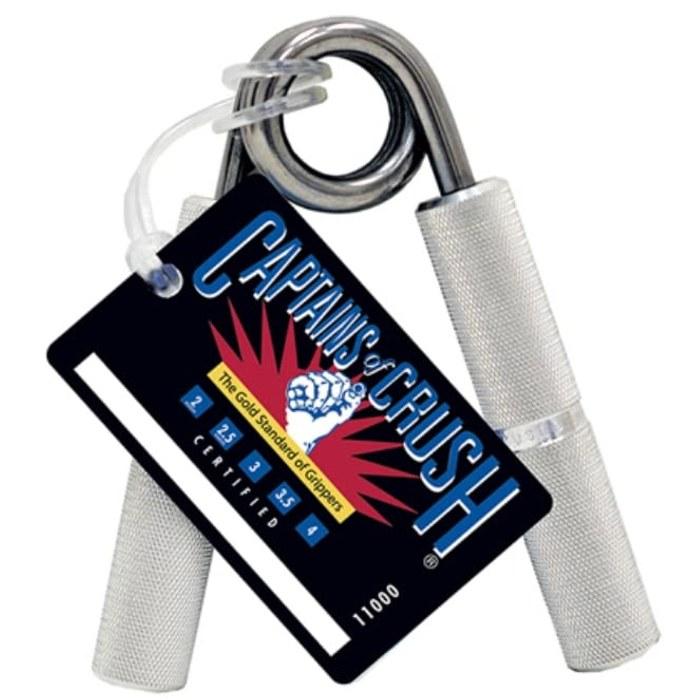Эспандер для рук IRONMIND Captains of Crush № 1.5 (167,5 фунта / 75 кг) Серебряный
