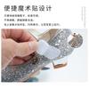 Girls Princess Dress Shoes Low Heel Performance Kids Party Wedding