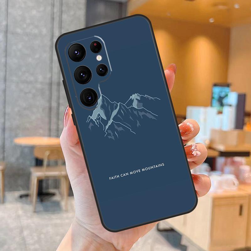 Чехол для телефона Библия Иисус Христос Для Samsung Galaxy S25 S24 S23 S22 S21 S20 Ultra S9 S10 Plus S25 FE Задняя крышка