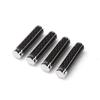 4PCS Car Rear Door Lock Pin Knob Cap for Benz A C E CLA GLA GLK ML GLC GLE GLS SLK Class W205 W204 W212 ABS Interior Accessories