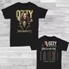 Футболка Ozzy Osbourne Megadeth 2019 No More Tours 2 размера Высококачественная Роскошь для мужчин и женщин Топ Y2k