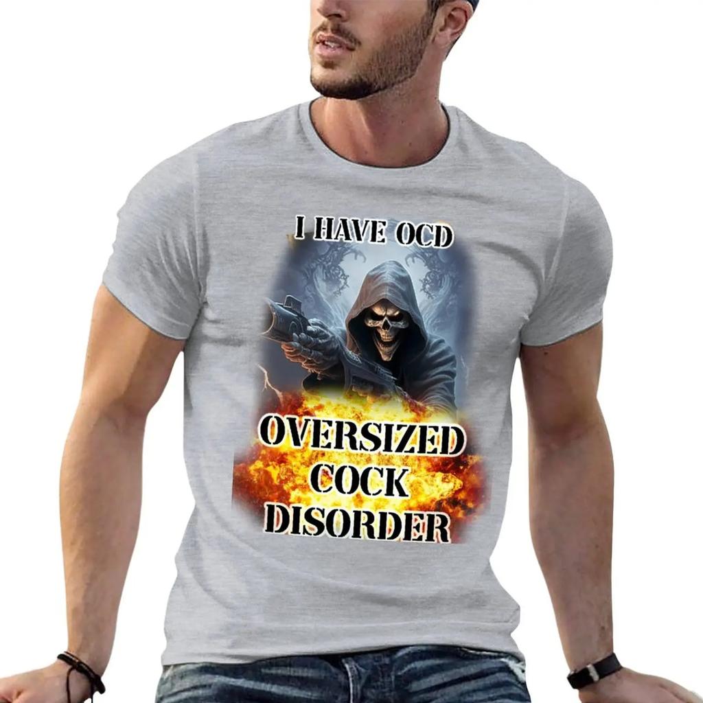 New i have ocd ver 2 T-Shirt Anime t-shirt t shirt man plain black t shirts men